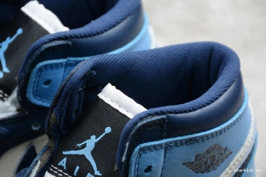 University Obsidian (555088-140) 1 Blue Kid Kids 555088-140 Air Jordan 0814